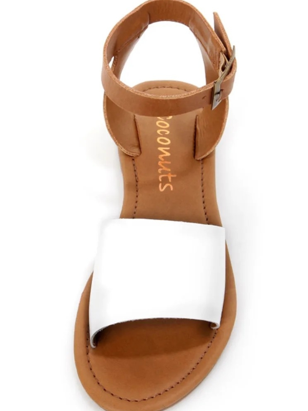 Women's White Strap Ankle Sandal Lulus Coconuts